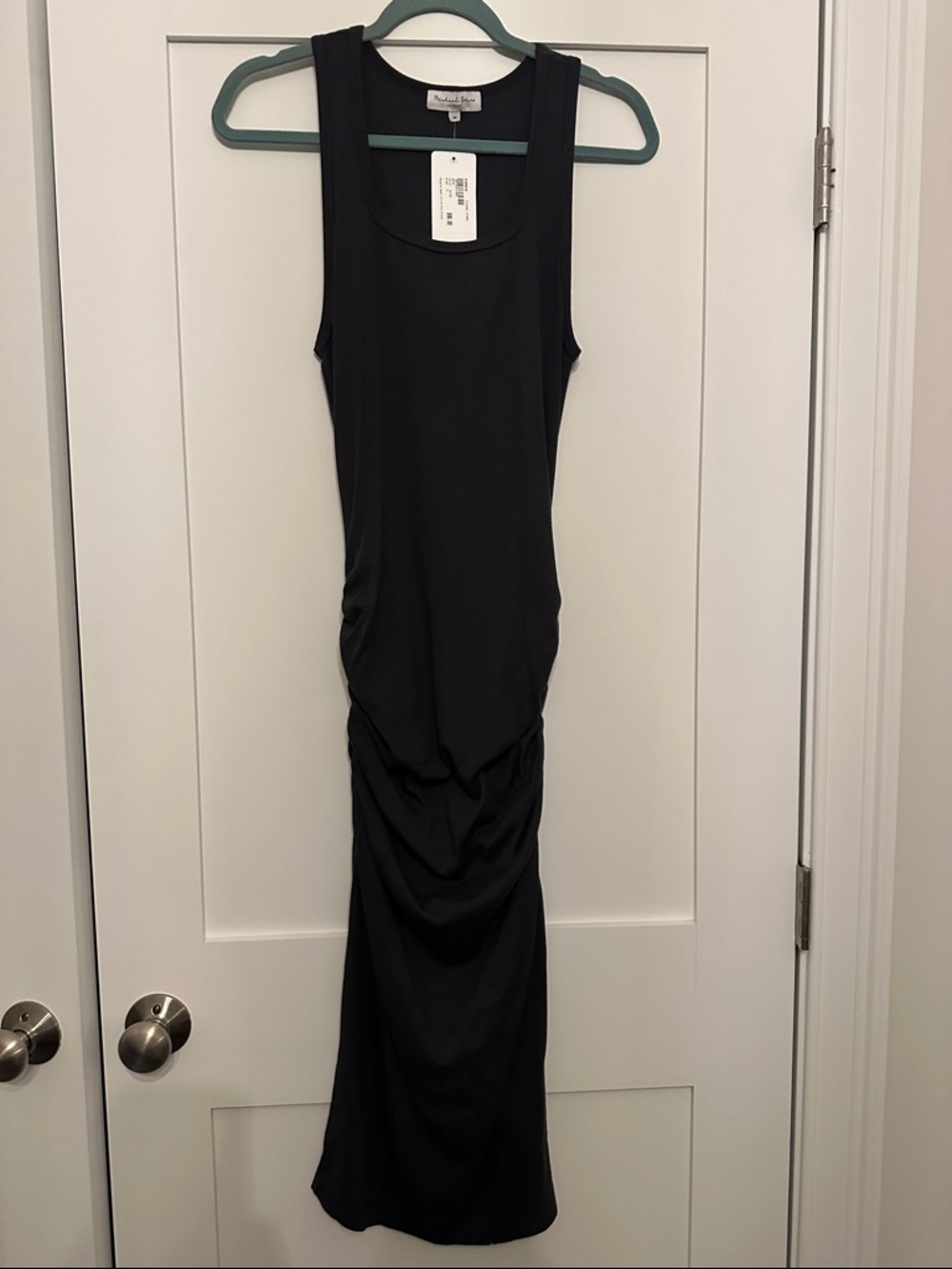 Michael Stars Oxide Ruched Maxi Tank Dress